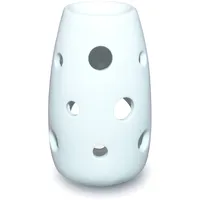 Zen'Arôme - Duftlampe Duftwachs-Brenner - Diffuser für Ätherische Öle und Raumdüfte - Kerzenhalter aus Keramik für Teelichter - Aromatherapie - Höhe: 13 cm - Classic