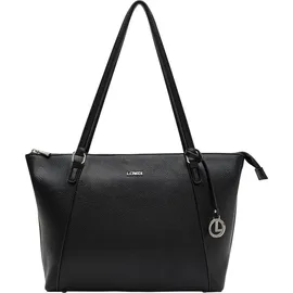 L.Credi Michaela Shopper Black