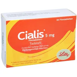 Cialis 5 mg Filmtabletten 84 St