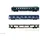 Jouef Autoreisezug WR (ex CIWL) SNCB + SNCF, WL T2 + DDm Autotransportwagen HJ4207 H0