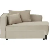 deinbett Recamiere Romaja ¦ beige ¦ Maße (cm): B: 148 H: 75 T: 85.0