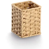 Zeller Stiftehalter Papiergeflecht 8,0 x 8,0 x 10,7 cm natur 2 St.