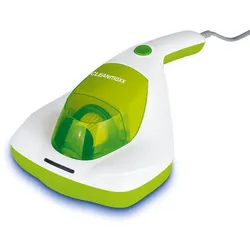 CLEANmaxx Milben-Handstaubsauger Kompakt mit UV-C Licht  - weiß/limegreen