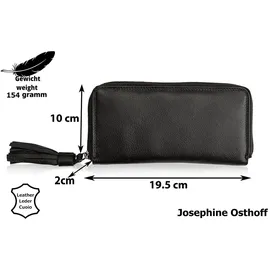 Josephine Osthoff Handtaschen-Manufaktur Geldbörse Damen schwarz