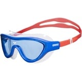 arena The One Mask Junior Anti-Fog Schwimmbrille für Kinder, Schwimmmaske mit Großen Verspiegelten Gläsern, UV-Schutz, Selbstjustierender Nasensteg, Orbit-Proof Dichtungen