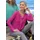 GOLDNER Kurzarmbluse pink 25