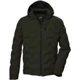 KILLTEC Herren Steppjacke mit Kapuze/Jacke ist wasserabweisend KOW 60 MN QLTD JCKT, dark moss, M,