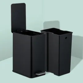 Relaxdays Kosmetikeimer 10 l Schwarz