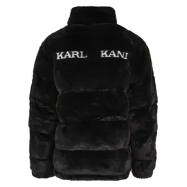Karl Kani OG Fake Fur Puffer Jacket schwarz S