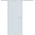 Homcom Glasschiebetür rechts 90 x 205 cm teilsatiniert