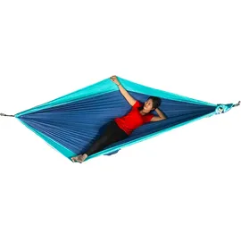 Ticket to the Moon Original hammock Hängematte royal blau/türkis