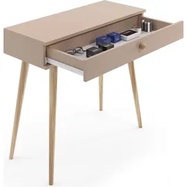bettso Schminktisch 90 x 80 x 39 cm Beige