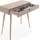 bettso Schminktisch 90 x 80 x 39 cm Beige