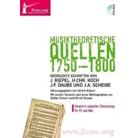 Zeno.org 015 Musiktheoretische Quellen 1750-1800 (PC... | Software | Zustand neu