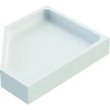 Schedel Bette Caro Duschwannenträger SD22707 80x90x3,5cm, 5-Eck, Höhe 14cm
