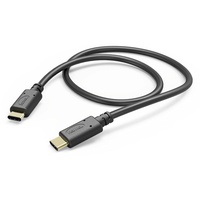 Hama Lade-/Datenkabel USB-C/USB-C, 0.2m, schwarz