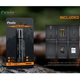 Fenix Taschenlampe E20R V2.0