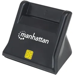 Manhattan USB-A Smart/SIM Card Reader, 480 Mbps (USB 2.0)