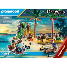 Playmobil Pirates - Piratenschatzinsel mit Skelett