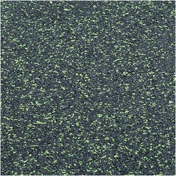 TRENDY SPORT Bodenmatte Rubber Interlocking Flooring Segura 1000 schwarz/grün 1,0 cm