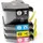 OBV Tintenpatronen Set Multipack schwarz, cyan, magenta, gelb kompatibel zu MFC-J 5330 DW - Ersetzt LC3219XL ...