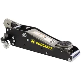RODCRAFT Rangierwagenheber Aluminium 90-358 mm Schwarz