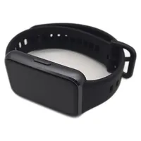 Huawei Band 11 Schwarz 28,2 mm Aluminiumgehäuse Fluorelastomerarmband Schwarz