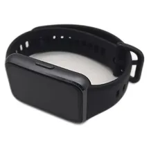 Huawei Band 11 Schwarz 28,2 mm Aluminiumgehäuse Fluorelastomerarmband Schwarz