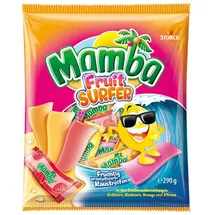 Bonbons Mamba Fruit Surfer leckere Kaufstreifen mit fruchtigem Geschmack 106g