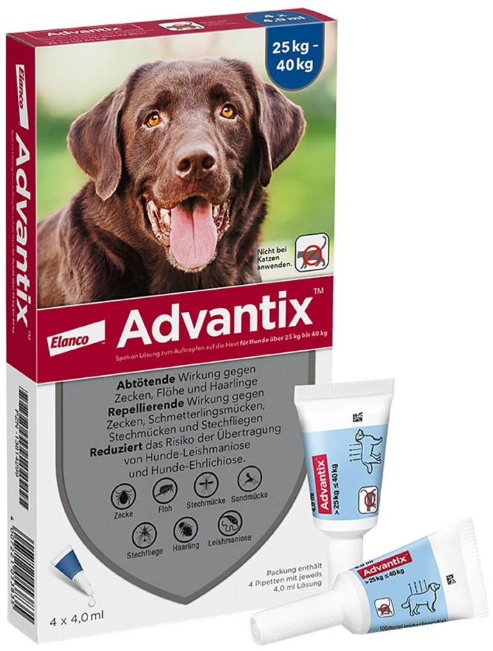 Advantix Spot-on Lösung zur, zum Auftr.a.d.H.f.Hund 25-40 kg