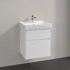 Villeroy & Boch Collaro Waschbeckenunterschrank 51 x 55 cm Glossy White