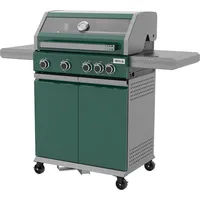 Yato Gasgrill 14,5kW, 4+1 Brenner, Edelstahl 138x58x118cm, Sichtfenster