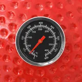 vidaXL Kamado Grill & Smoker Keramik rot 316097