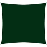 furnicato Sonnensegel Oxford-Gewebe Quadratisch 4x4 m Dunkelgrün, (1-tlg) grün 4 cm x 4 cm