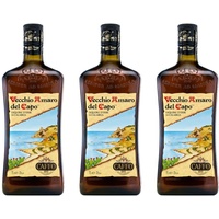 Caffo Vecchio Amaro Del Capo 3er Set Kräuterlikör, Alkohol, 35 % 3x700ml
