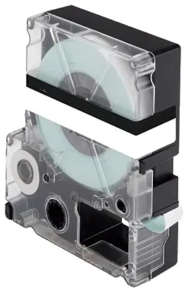 Kompatible Schriftbandkassette für Epson LC3TBN9 9mm x 8m Transparent Labelworks LW300 LW300L LW400 LW400VP LW600VP LW700 LW900P LW1000P von ABC