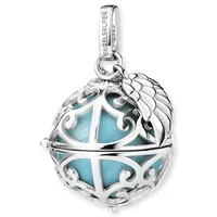 Engelsrufer Klangkugel blau Silber 794043C00