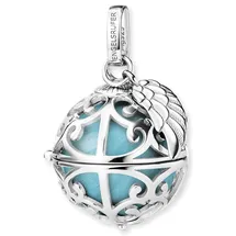 Engelsrufer Klangkugel blau Silber 794043C00
