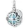 Engelsrufer Klangkugel blau Silber 794043C00