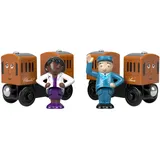 Thomas & Friends 900 GGH17 EA Annie & Clarabel aus Holz, Mehrfarbig