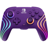 PDP Afterglow Wave WIRELESS Controller Lila für Nintendo Switch, Switch OLED