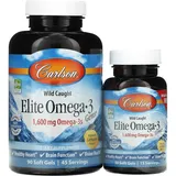 Black Hawk Labs Carlson Labs Elite Omega-3 Gems, 90 - 30 Kapseln