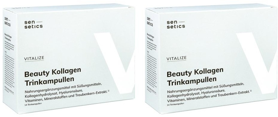 Sensetics Vitalize Beauty Kollagen Trinkampullen