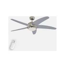 Westinghouse Bendan 132 cm Deckenventilator mit LED silber inkl. Fernbedienung