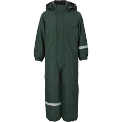Schneeoverall ZIGZAG "Vally", Kinder, Gr. 92, EURO-Größen, grün, 100% Polyester, casual, lang, Langarm, Overalls, mit wasser- und winddichter TPU-Membran