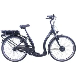 HAWK eCity Comfort E-Bike Herren & Damen 26 Zoll Tiefeinsteiger 7 Gang 44 CM