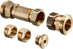 Oventrop Wärmemengenzähler-Einbauset f Regum. M3/M 4-18 m Kugelh, DN 25