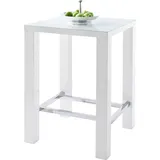 MCA Furniture Jam Glasplatte verchromt