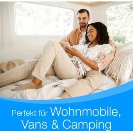 Bestschlaf Gästematratze, 140x195x15 cm, grau