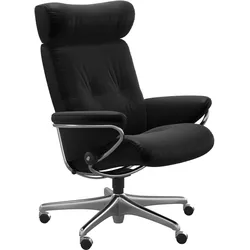 Stressless Berlin | Home Office Batick Schwarz Verstellbare Kopfstütze